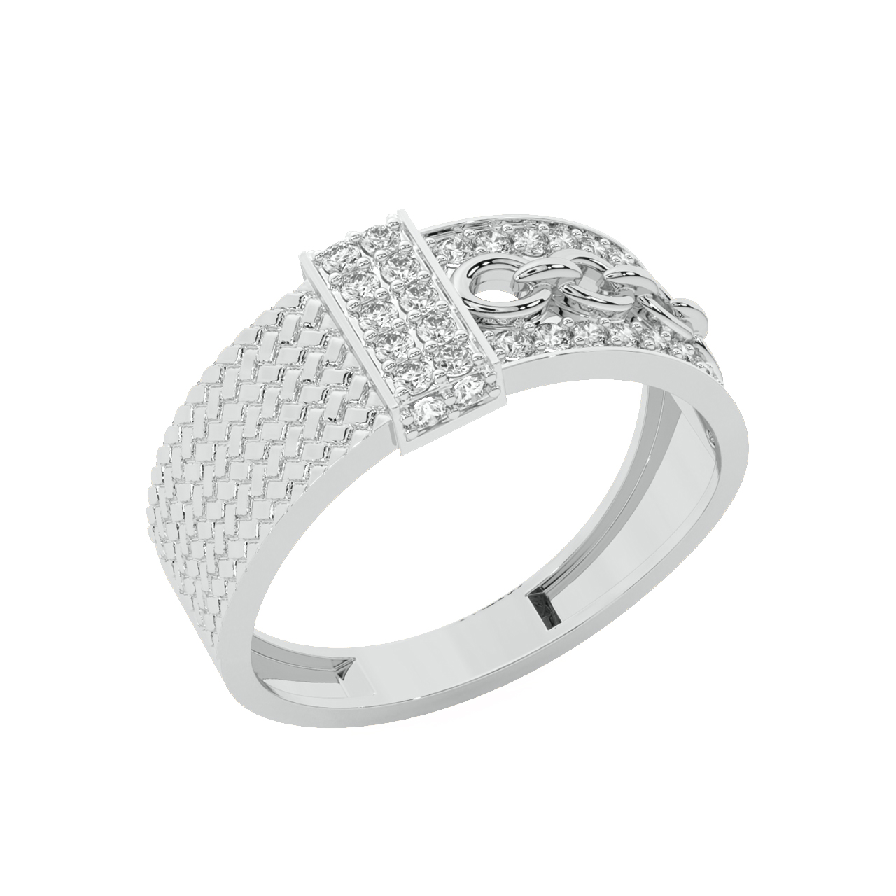 Evanica Round Diamond Ring For Men